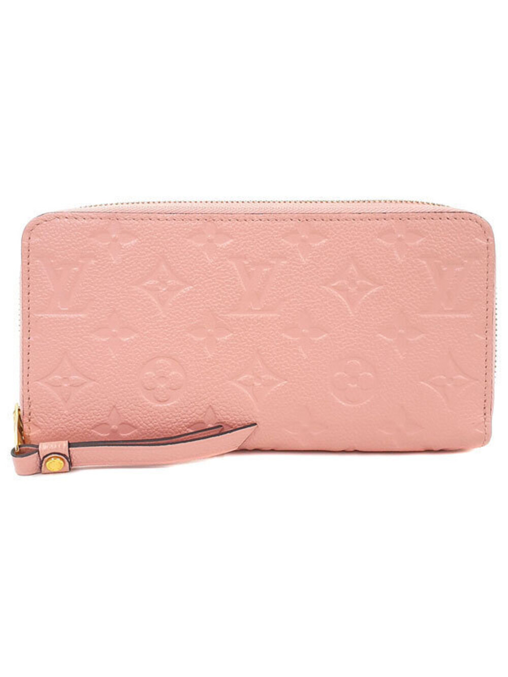 Louis Vuitton Monogram Empreinte Zippy Wallet Round Zipper Long